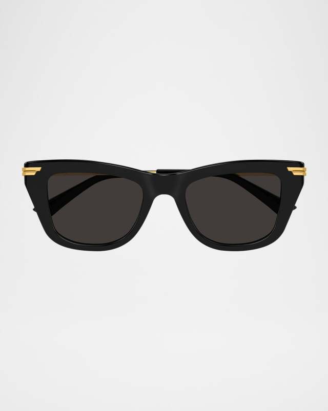 Recycled Acetate Rectangle Sunglasses